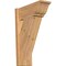 Ekena Millwork Traditional Smooth Traditional Outlooker, Western Red Cedar, 7 1/2"W x 18"D x 26"H OUT08X18X26TRA01SWR - alternate 1